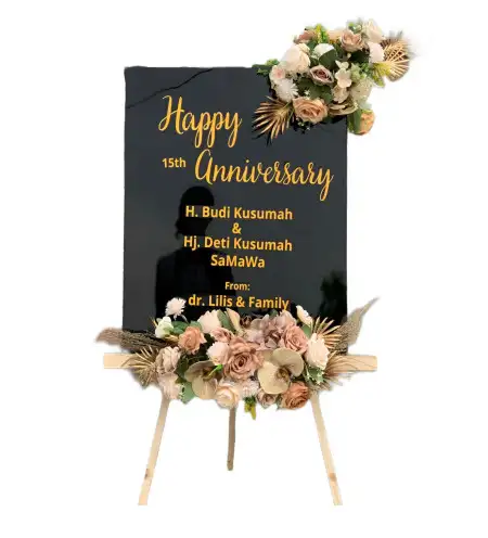 Papan Bunga Akrilik Bangowan